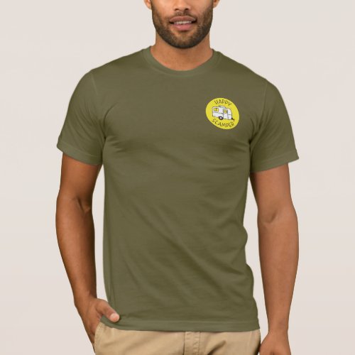 Happy Scamper Mens Army Tee