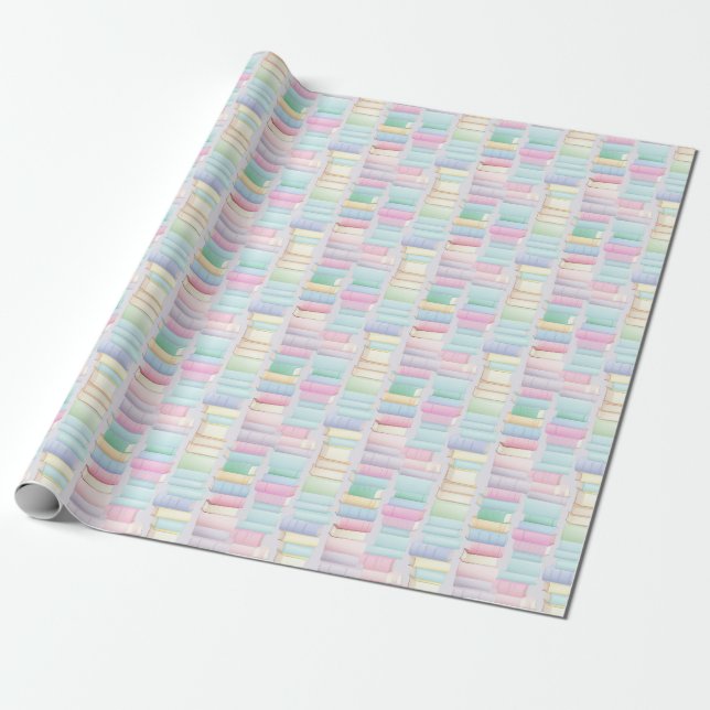 Happy School 8 Wrapping Paper (Unrolled)