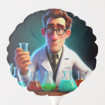Happy Scientist Balloon<br><div class="desc">This fun birthday balloon is perfect for that scientist in your life.</div>