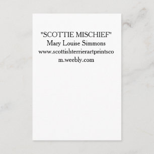 HAPPY SCOTTIE BIRTHDAY CARD