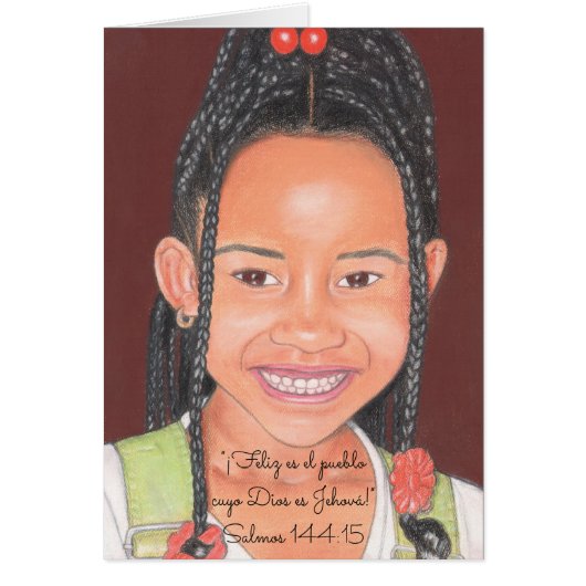 Happy Scripture~Spanish Cards (Front)