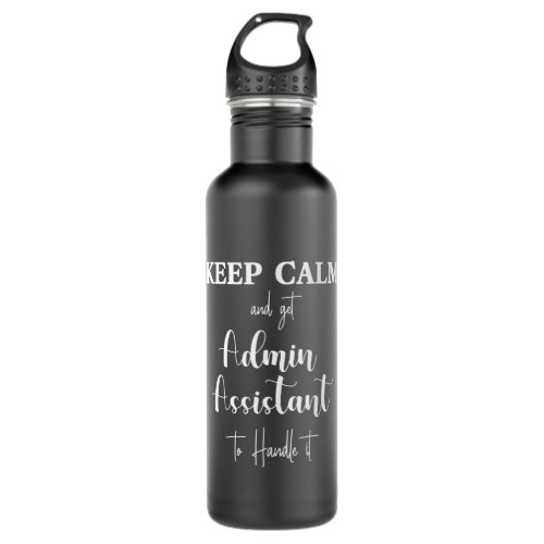Happy Secretary day Administrative professional Stainless Steel Water Bottle