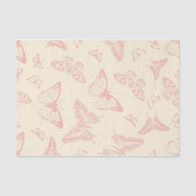 HAPPY SEED BUTTERFLY Tissue Paper (Front)