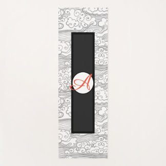 HAPPY SEED YOGA Mat WITH JAPANESE CLOUDS MONOGRAM