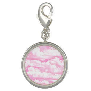 Happy Serene Pink Clouds decor Charm