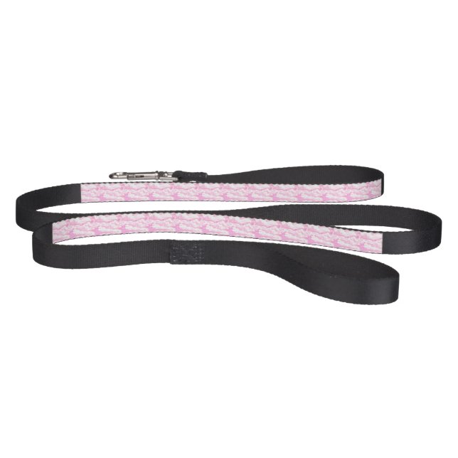 Happy Serene Pink Clouds decor Pet Leash (Full)