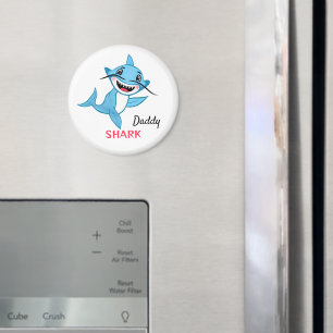 Happy Shark Family Daddy Magnet