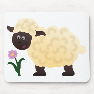 Happy Sheep Mouse Pad