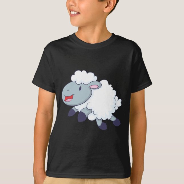 Happy Sheep T-Shirt (Front)