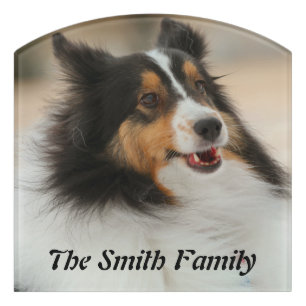 Happy Shelty Door Sign