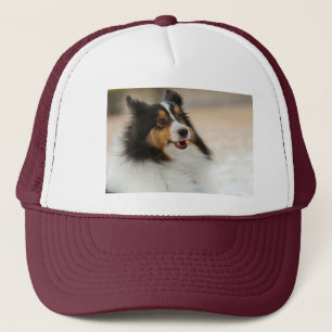 Happy Shelty  T-Shirt Trucker Hat