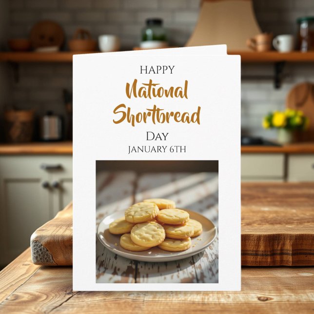 Happy Shortbread Day | January 6th Card (Creator Uploaded)