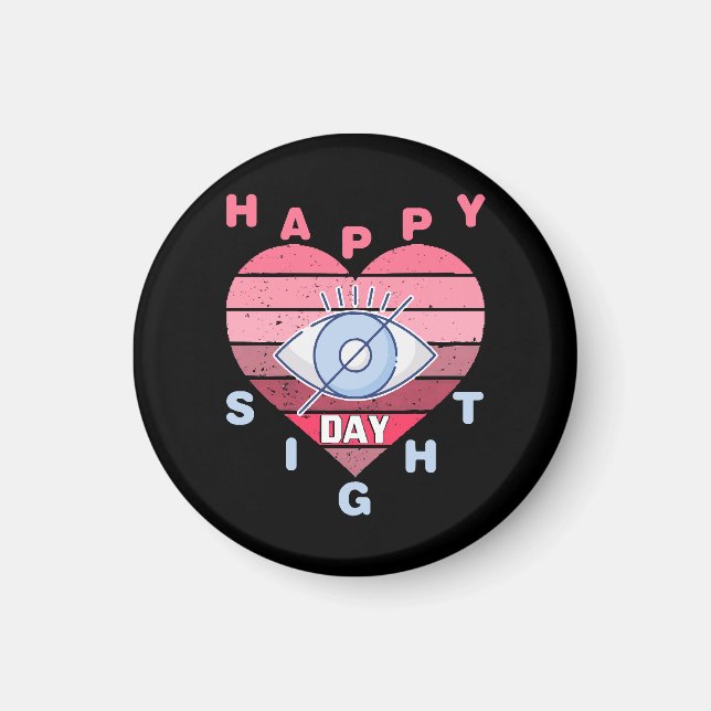 Happy Sight Day Magnet (Front)