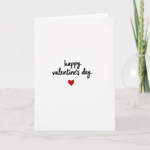 Happy Simple Valentines Card