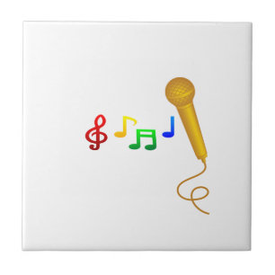 Happy Singing Music Karaoke Tile
