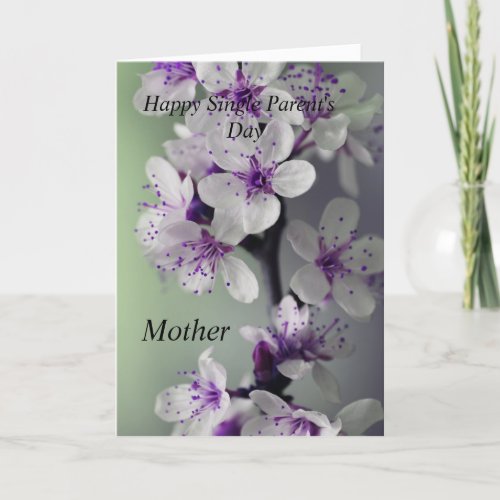 Happy Single Parents Day Card
