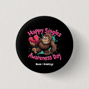 Happy Singles Awareness Day Celebrate Love Button