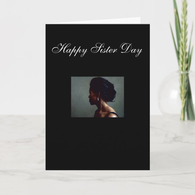 Happy Sister Day, Happy Sister Day!!, Happy Sis... Card (Front)