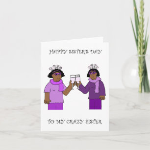 Happy Sisters' Day August 4th Card