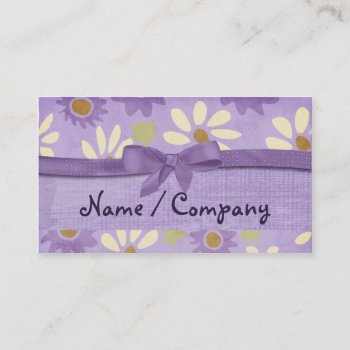 Happy Sixties Business Card by RainbowCards at Zazzle