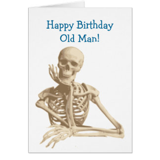 Happy Skeleton Cards, Happy Skeleton Card Templates, Postage ...