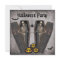 Happy Skeletons in Coffins Halloween Party