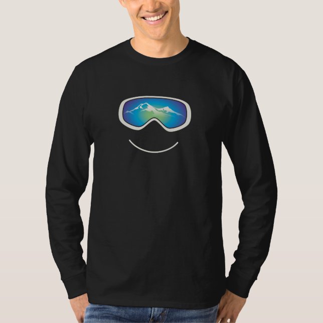 Happy Skier T-Shirt (Front)