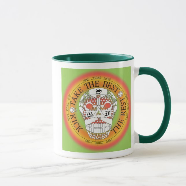 Happy skull cup (Right)