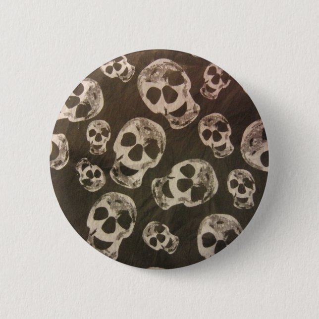 Happy Skulls Button (Front)