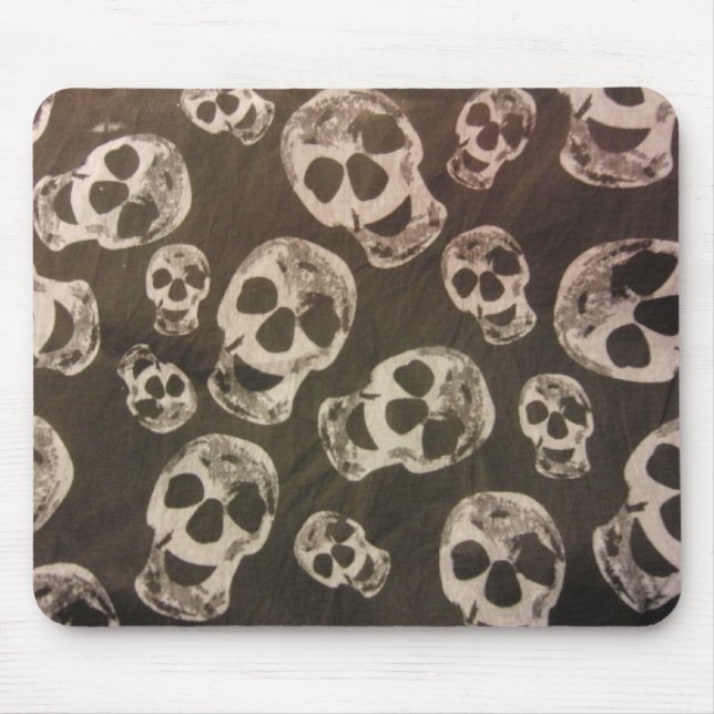 Happy Skulls Mouse Pad (Front)