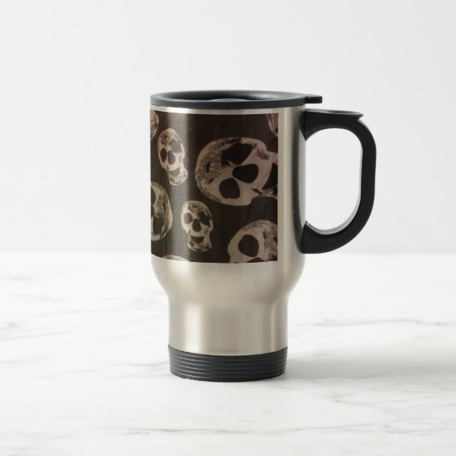 Happy Skulls Travel Mug (Right)