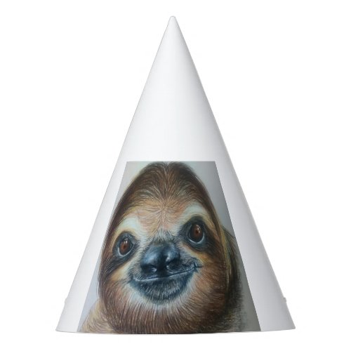 HAPPY SLOTH party hat