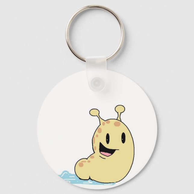 happy slug keychain (Front)