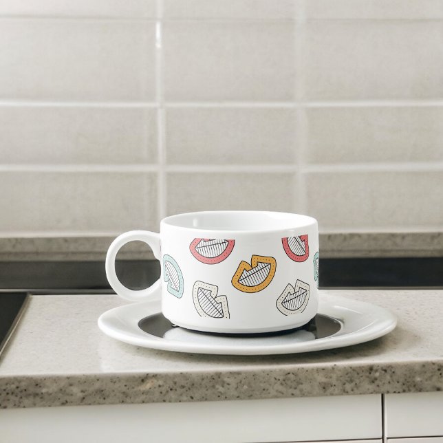 Happy Smile Lips Bowl (Chili Bowl)