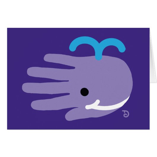 Happy Smile Whale Cards (Front Horizontal)