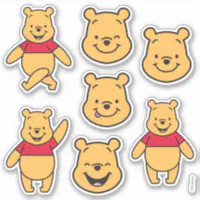 Happy Smile Winnie the Pooh Sticker