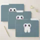 Happy Smiling Dental Tooth Cute File Folder | Zazzle