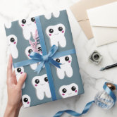 Happy Smiling Dental Tooth Cute Tissue Paper