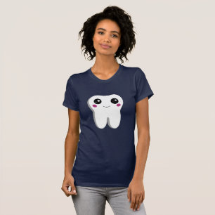 Happy Smiling Dental Tooth Cute T-Shirt