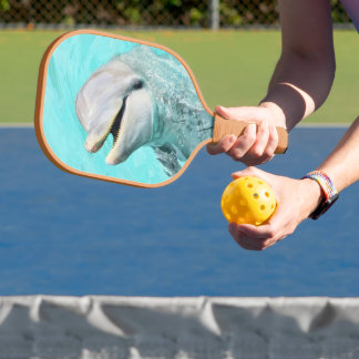 Happy Smiling Dolphin  Pickleball Paddle