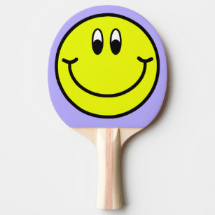 Happy Smiling Face Emoji Ping Pong Paddle
