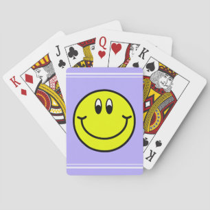 Happy Smiling Face Emoji Playing Cards