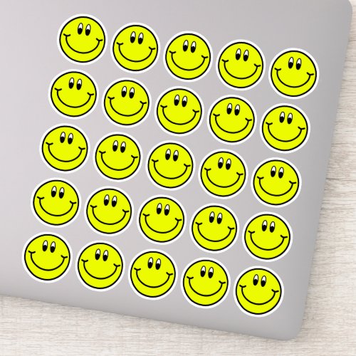 Happy Smiling Face Emoji Stickers
