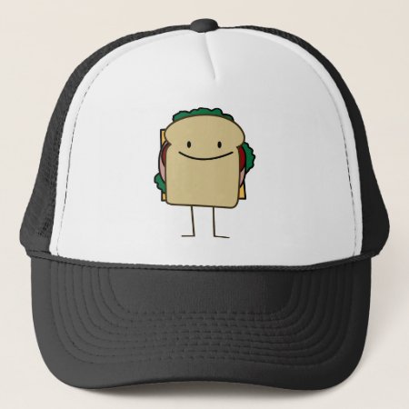 Happy Smiling Sandwich - Classic Trucker Hat