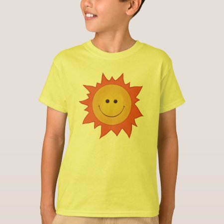 Happy Smiling Sun Kid T-shirt