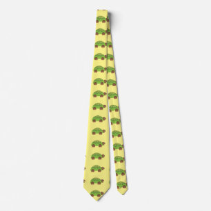 Happy Smiling Turtle Thunder_Cove Neck Tie