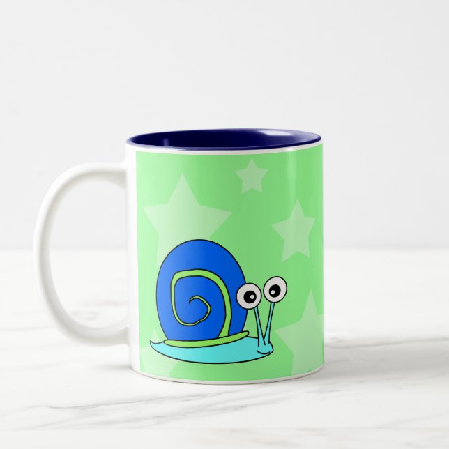 Happy Snail Coffee Mug (Left)