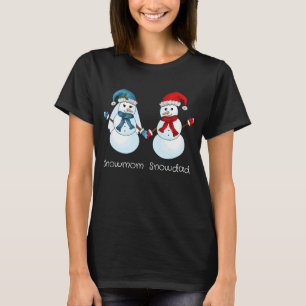 Happy snow couple, Christmas T-Shirt
