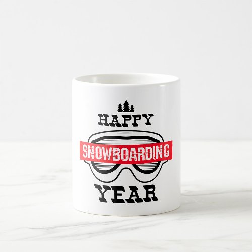 Happy Snowboarding Year Coffee Mug
