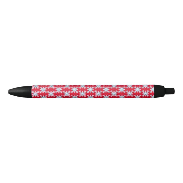 Happy Snowflake Emoticon Thunder_Cove  Pen (Front)